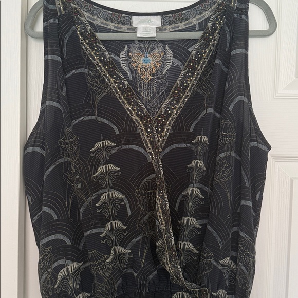 Camilla Dresses & Skirts - Camilla Elegant Black and Gold Top